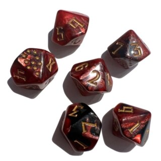 Kult:Divinity Lost - dice set (Inferno Edition)