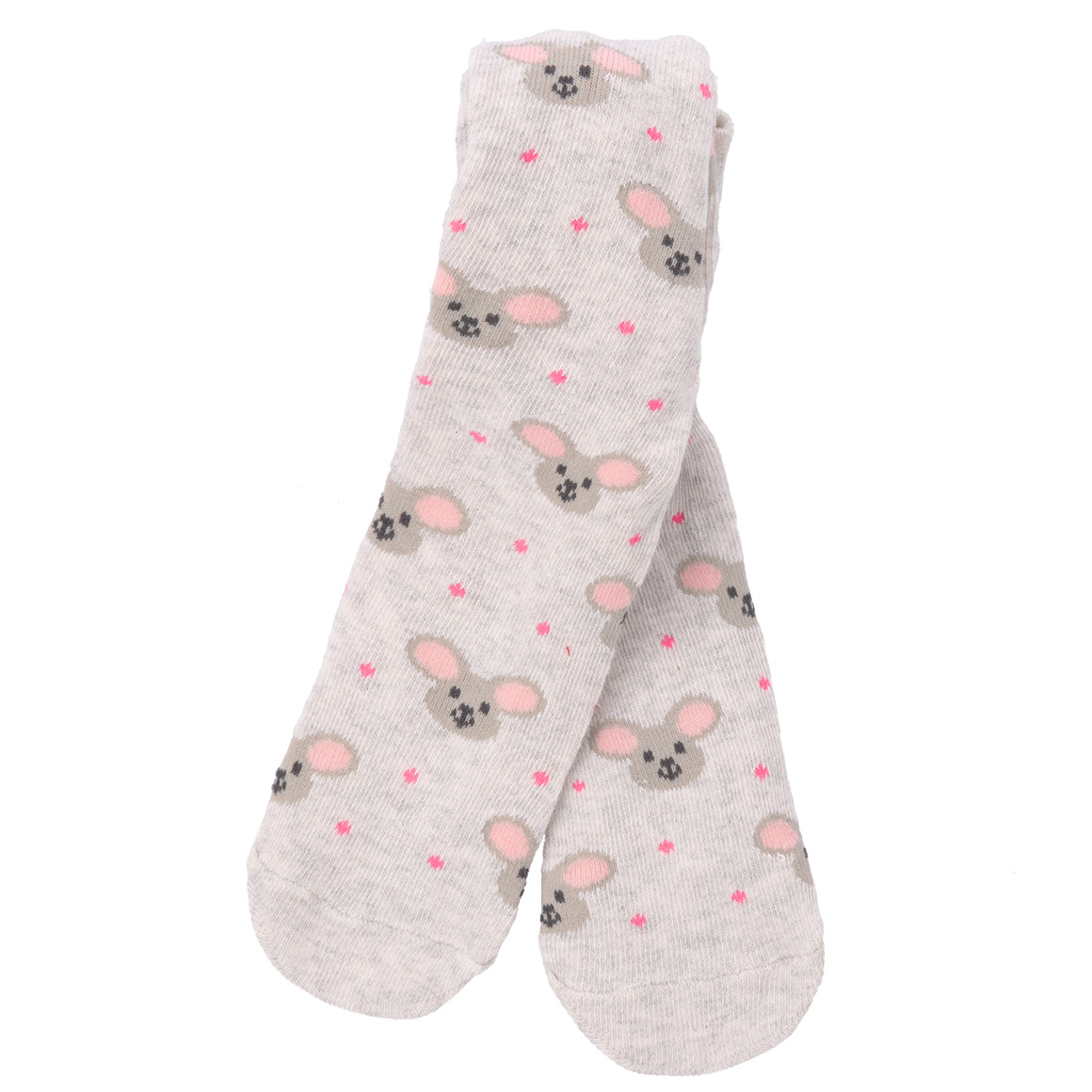 2 Baby Strumpfhosen mit Mäuse-Motiven
