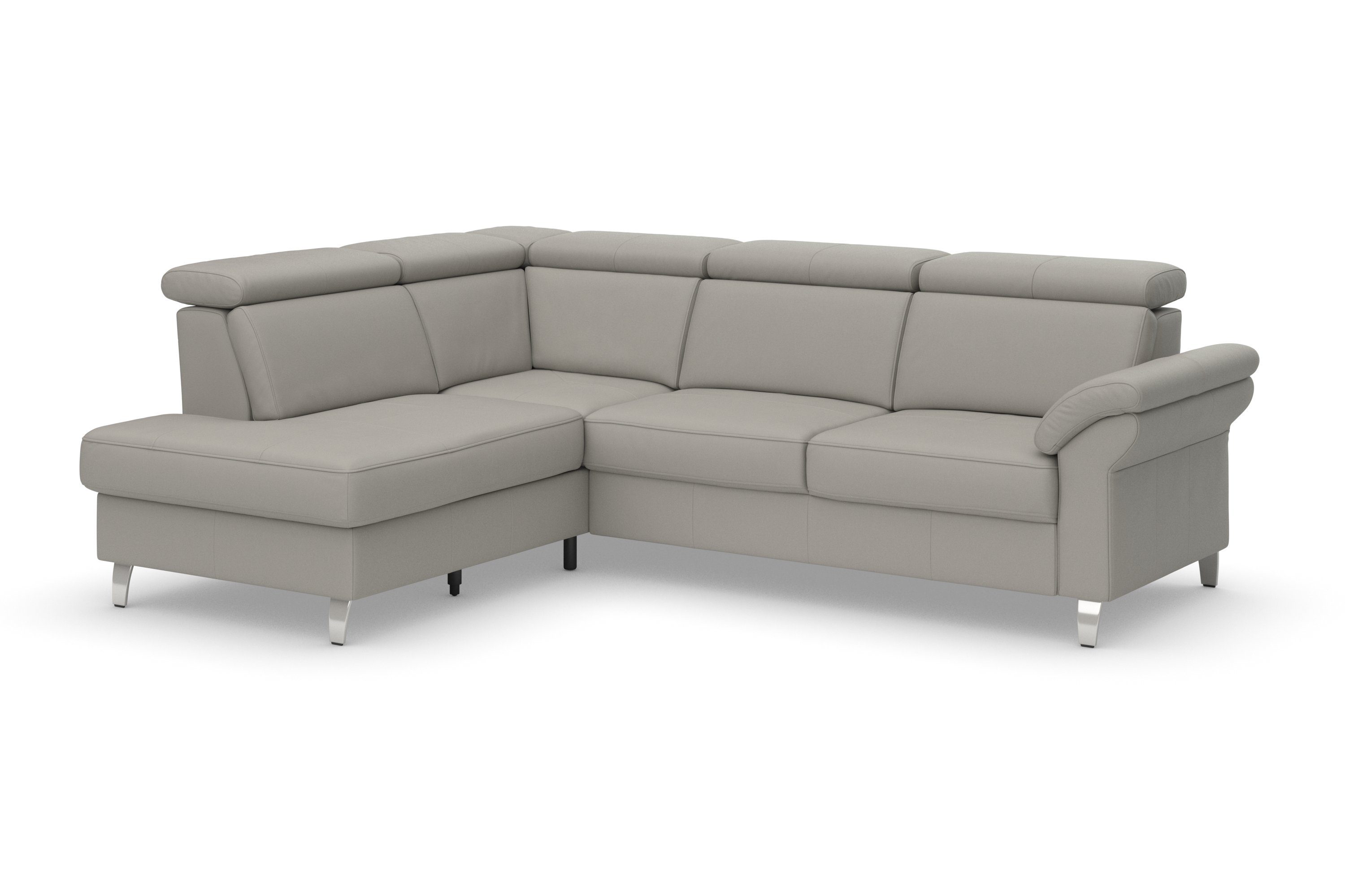 sit&more Ecksofa Arngast, inklusive Kopfteilverstellung und Federkern