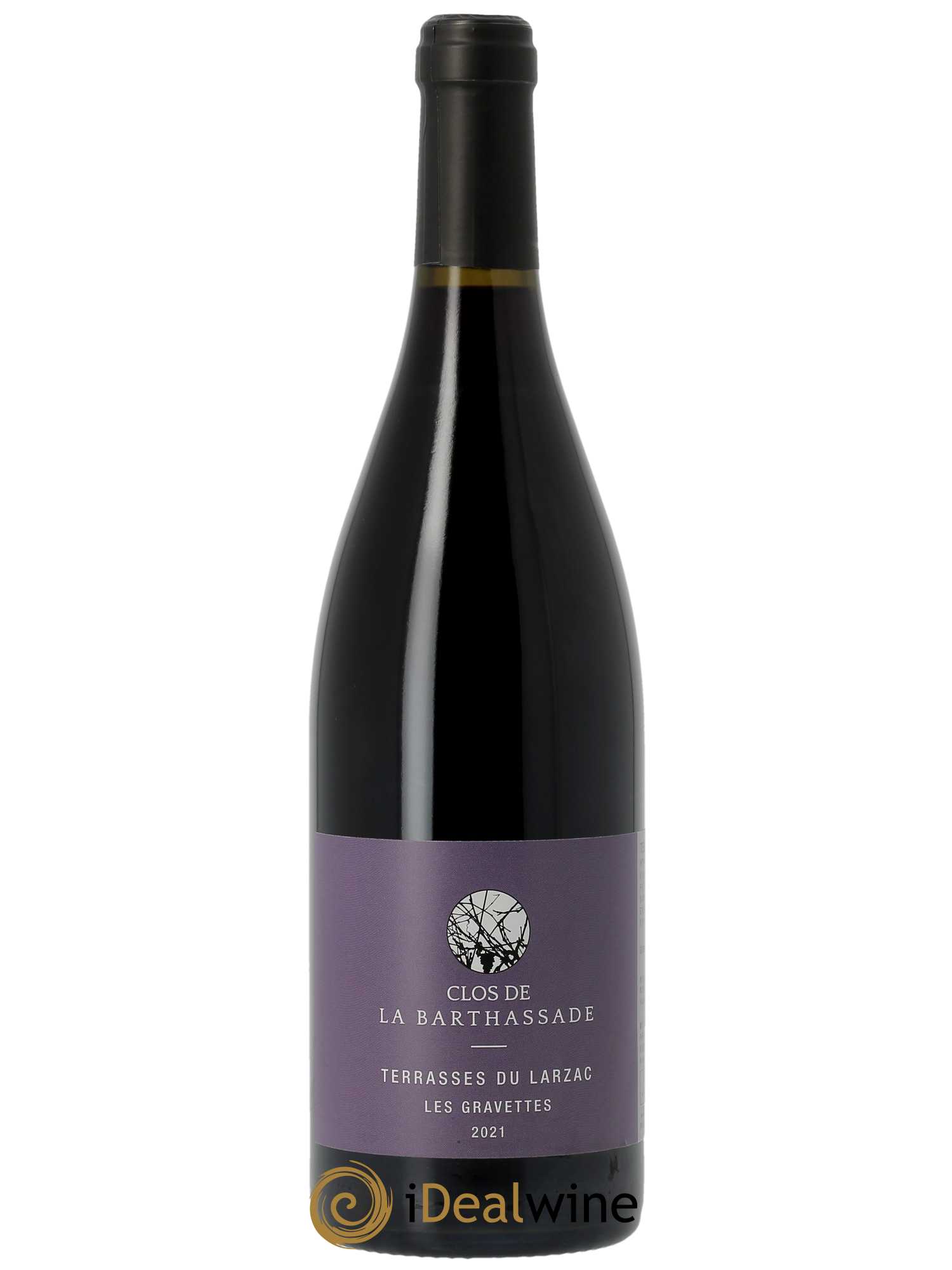 Terrasses du Larzac Les Gravettes Le Clos de la Barthassade  2021 - Lot de 1 Bouteille