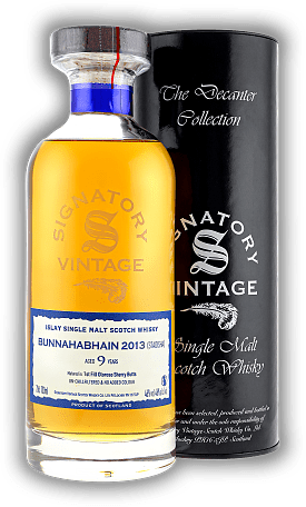 Bunnahabhain Staoisha Signatory Vintage Decanter Collection 9 Years 2013/2023 46,0% Bunnahabhain Staoisha Signatory Vintage Decanter Collection 9 Years 2013/2023 46,0%  Alter 13/23 - 0,7	 Liter - Vol 46%