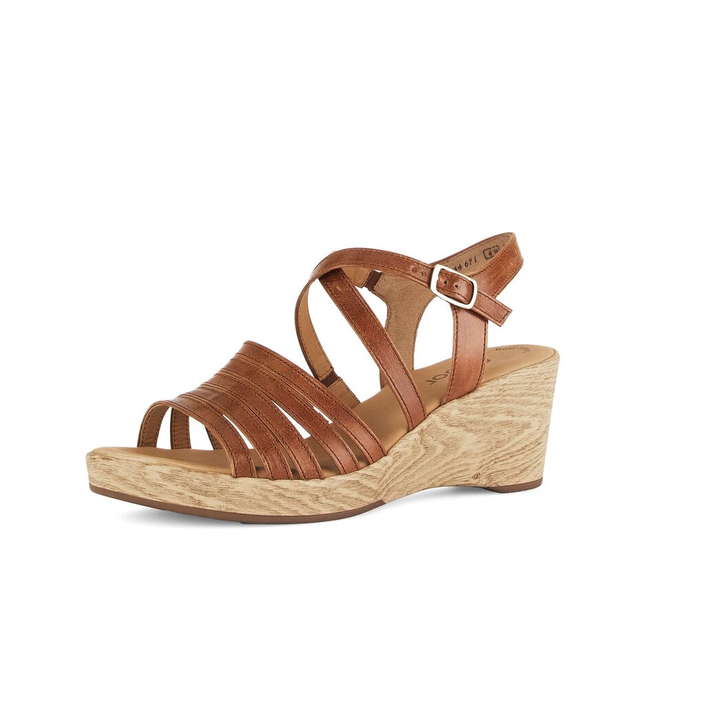 Gabor fashion Keilsandalette braun