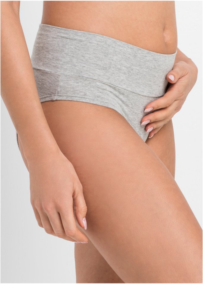 Umstandspanty mit Bio-Baumwolle (3er Pack)