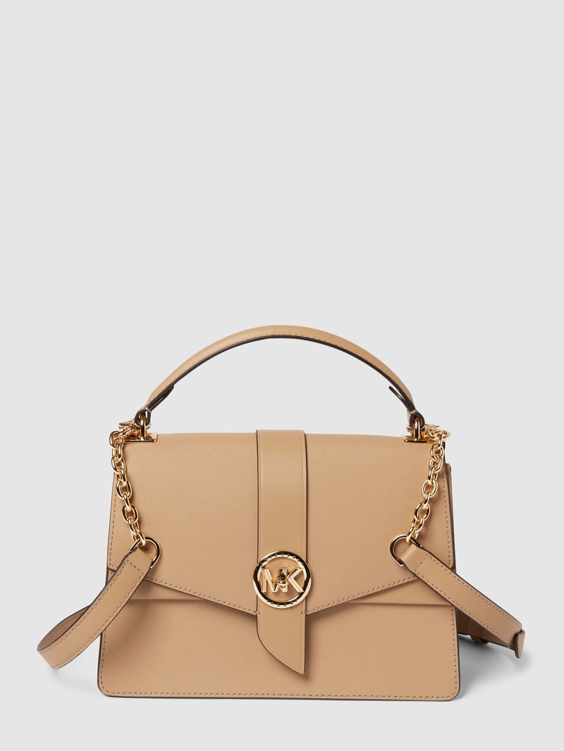 Handtasche mit Schulterriemen Modell 'GREENWICH' in camel