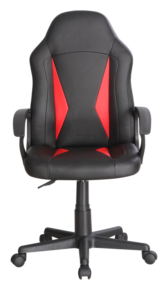 Happy Home Happy Home gepolsterter Gamingsessel schwarz und rot