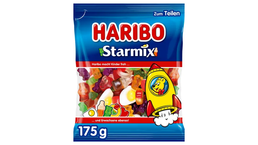 Haribo Fruchtgummi mit Schaumzucker Starmix 175 g