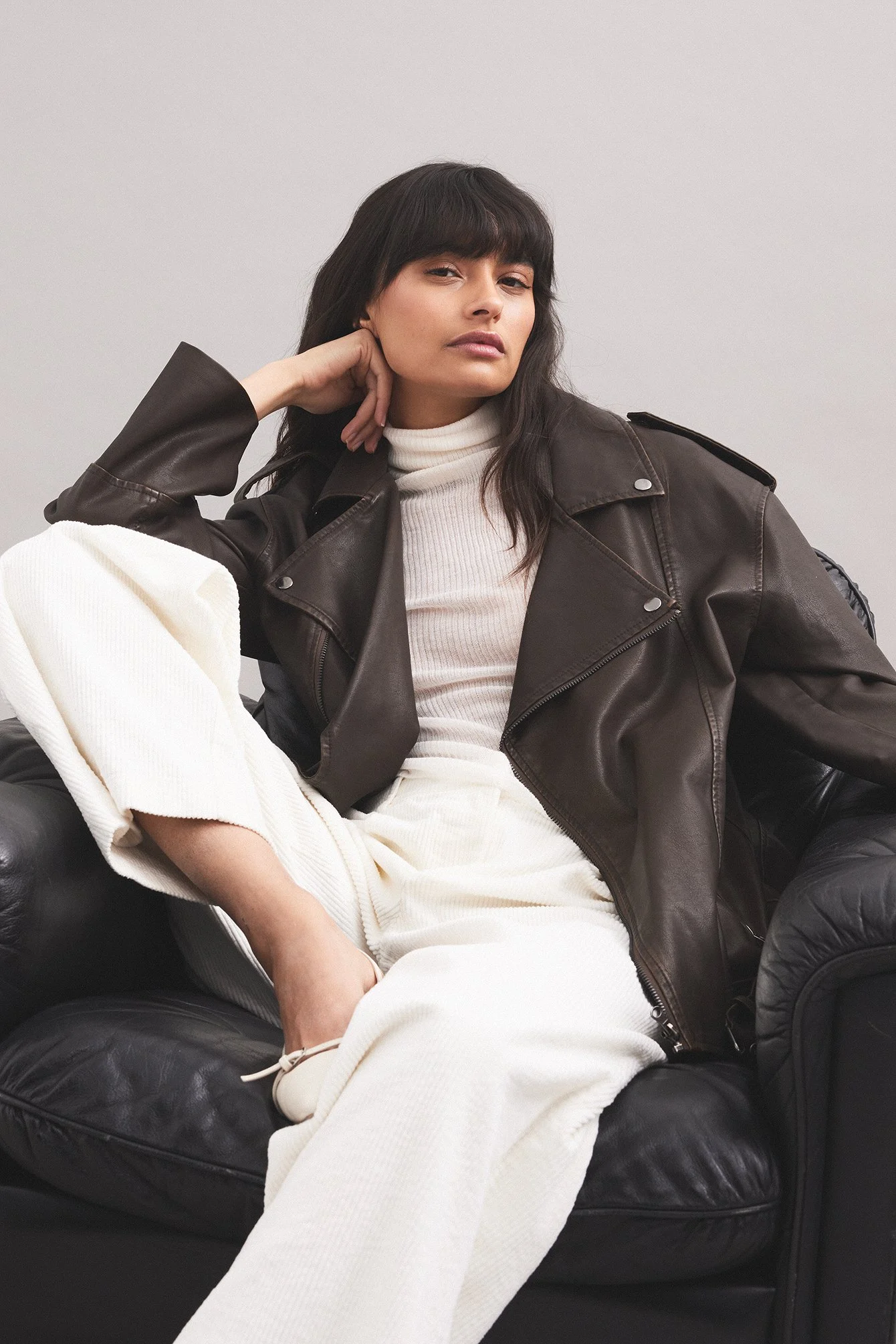 PU Biker Jacke