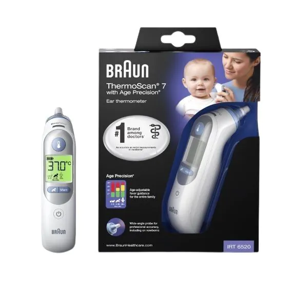 Braun Thermoscan 7 IRT6520, Ηλεκτρονικό Θερμόμετρο Αυτιού