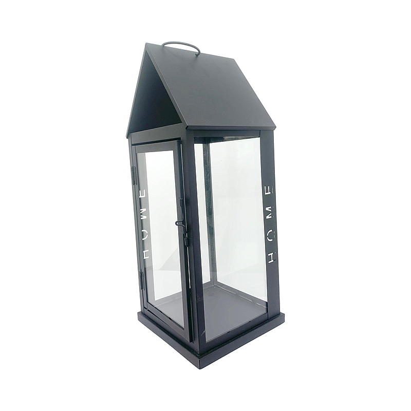 Home Lykt 15x37 cm metall sort, Home