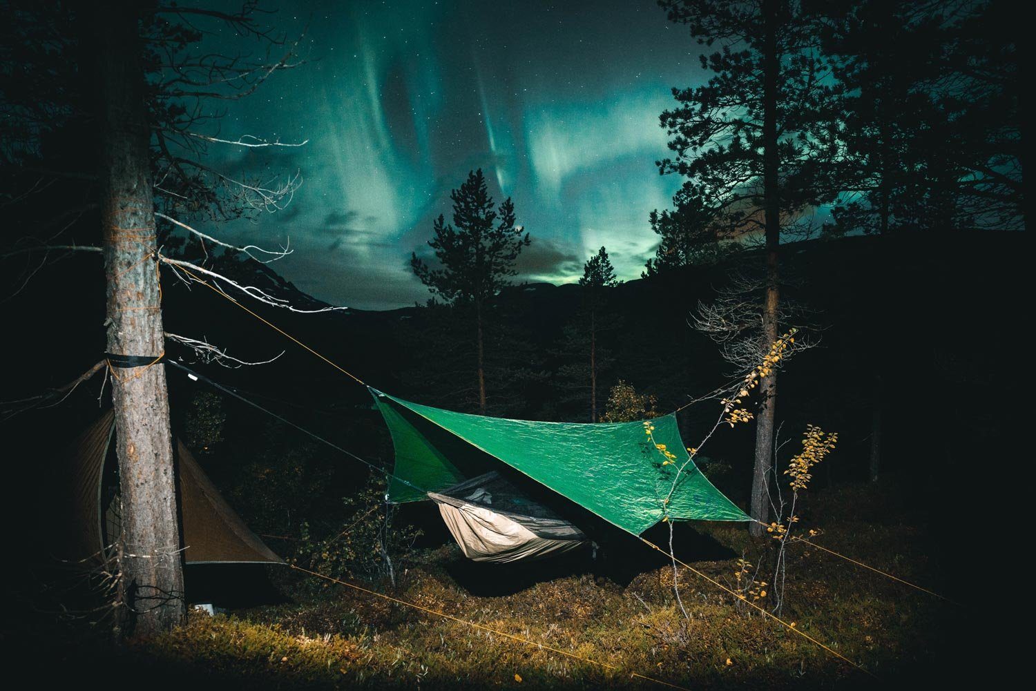 Amazonas Hängematte Moskito Traveller Thermo, Ultra Light Hängematte inkl. Moskitonetz und Isomattenfach