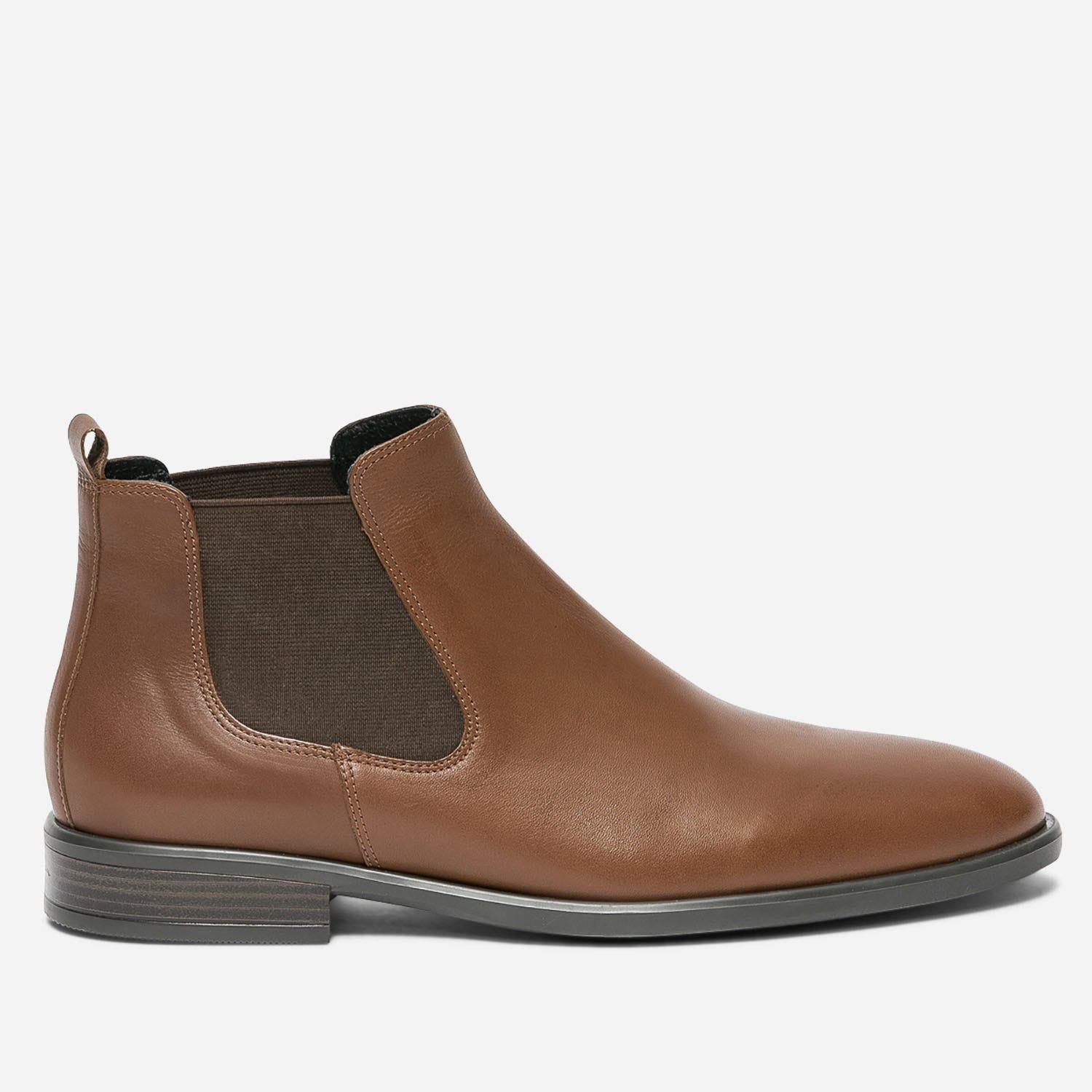 Chelsea boots ERAM FLEX cognac en cuir éco-conçu