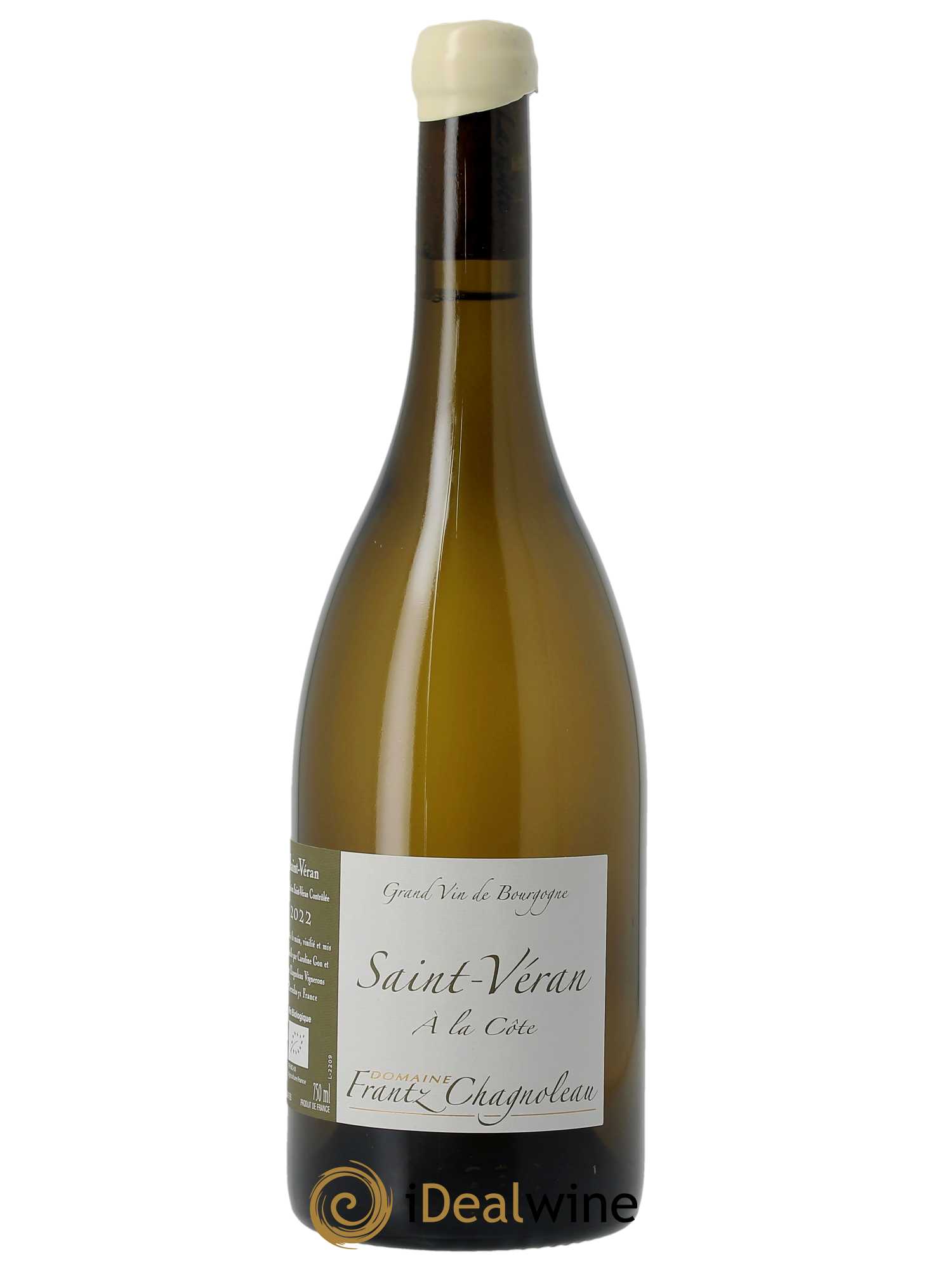 Saint-Véran A la Côte Frantz Chagnoleau (Domaine)  2022 - Lot de 1 Bouteille