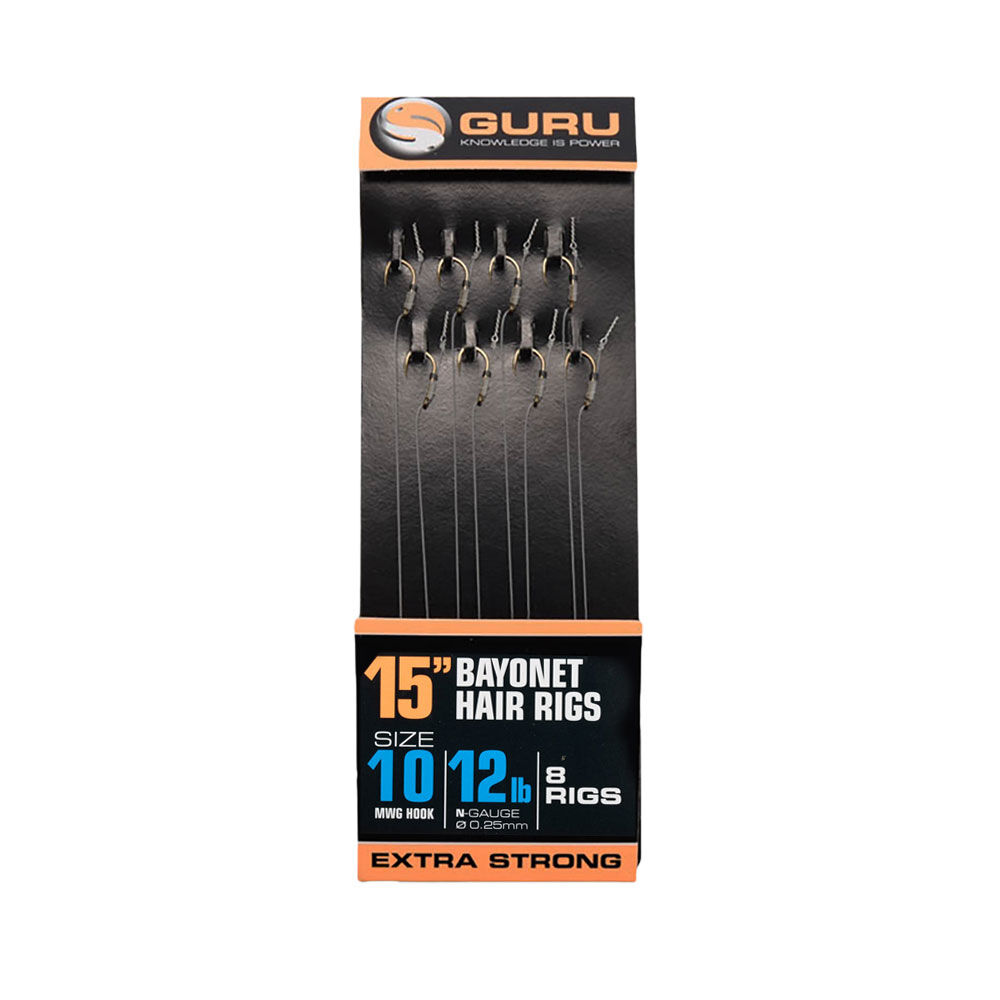 Hameçons montés coup guru bagnety gotowy zestaw 38cm (x8)