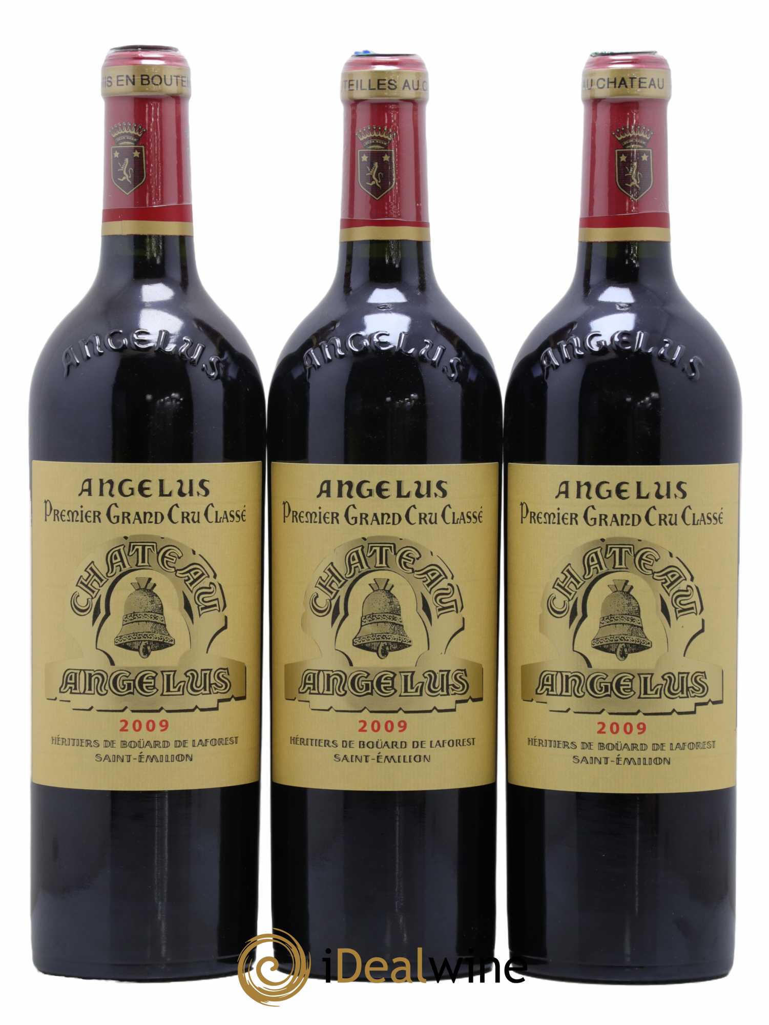 Château Angélus 1er Grand Cru Classé A  2009 - Lot de 6 Bouteilles