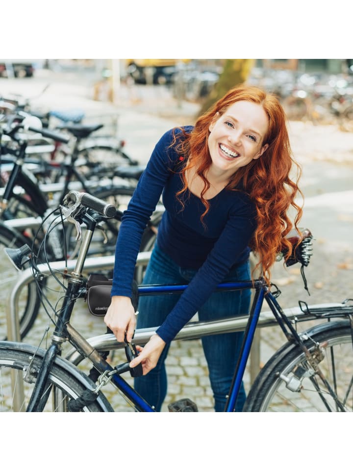relaxdays Fahrrad Rahmentasche in Schwarz günstig kaufen onesize