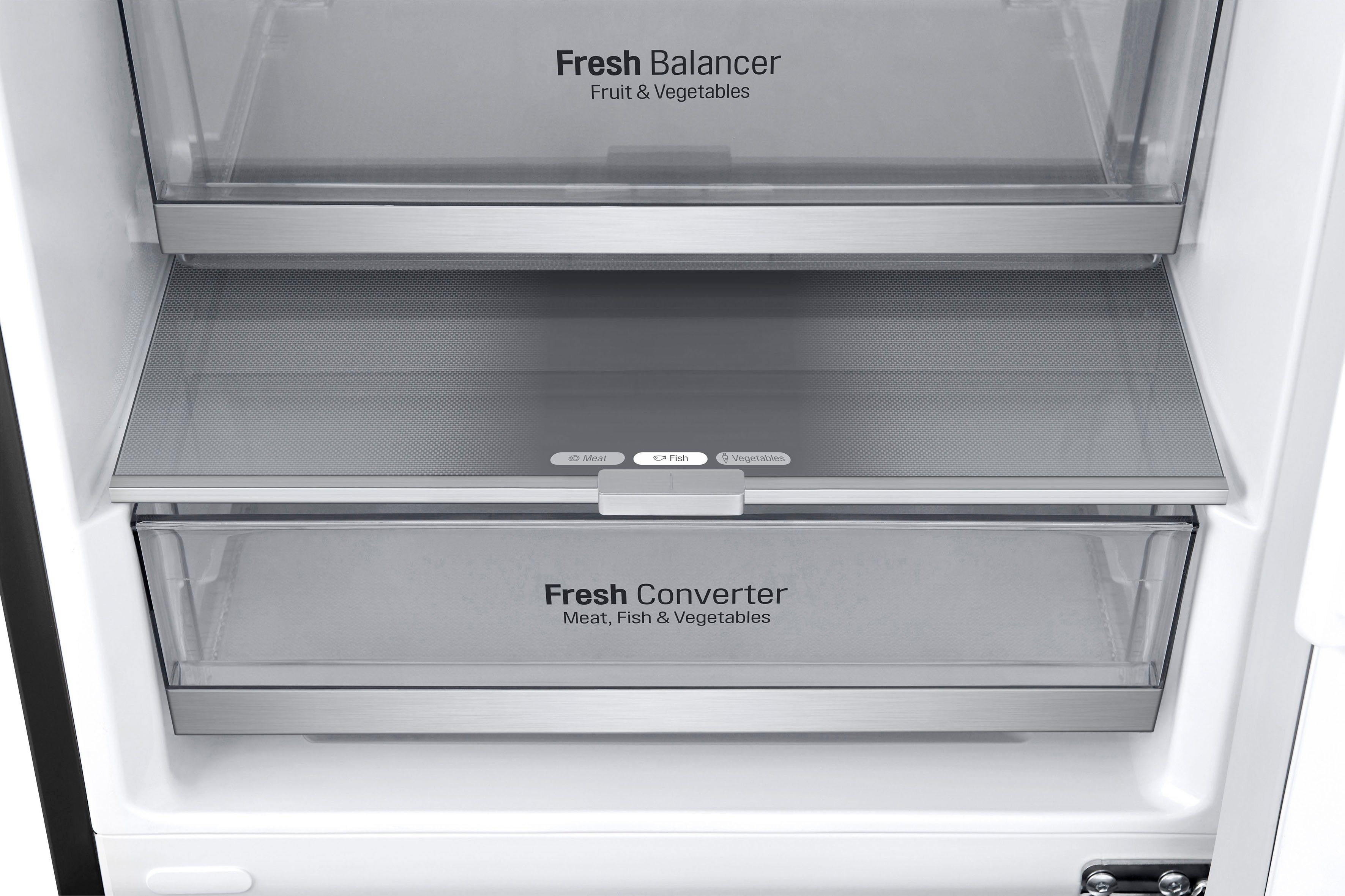LG Kühl-/Gefrierkombination GBB92MCB1P, 203 cm hoch, 59,5 cm breit, nur 99kWh Jahresverbrauch