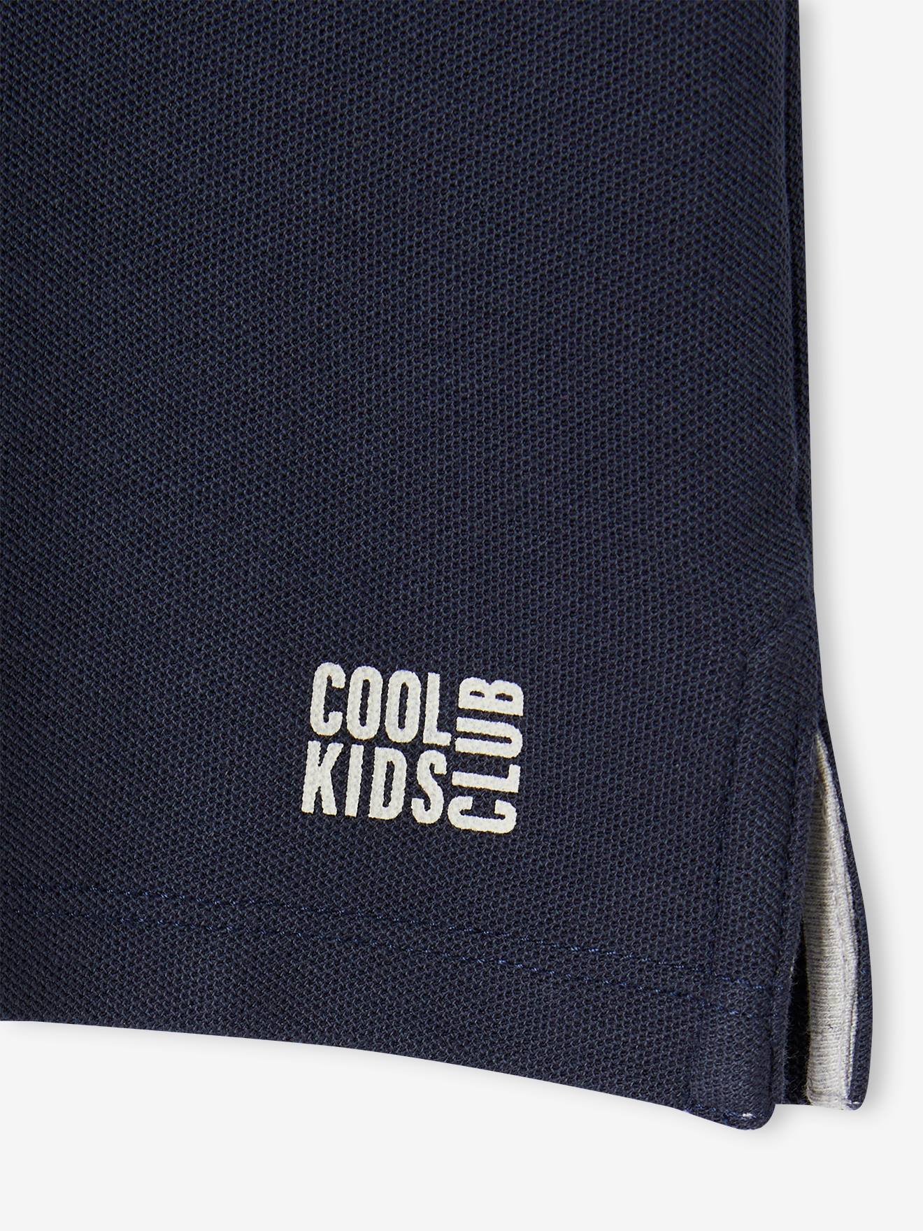 Vertbaudet 2er-Pack Jungen Poloshirts, Pikee Oeko-Tex - aqua