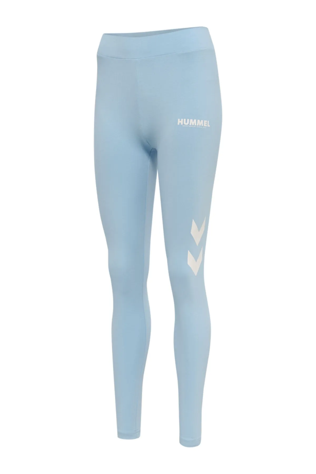 hummel  Sport-Leggings - Blau - Mittlerer Bund