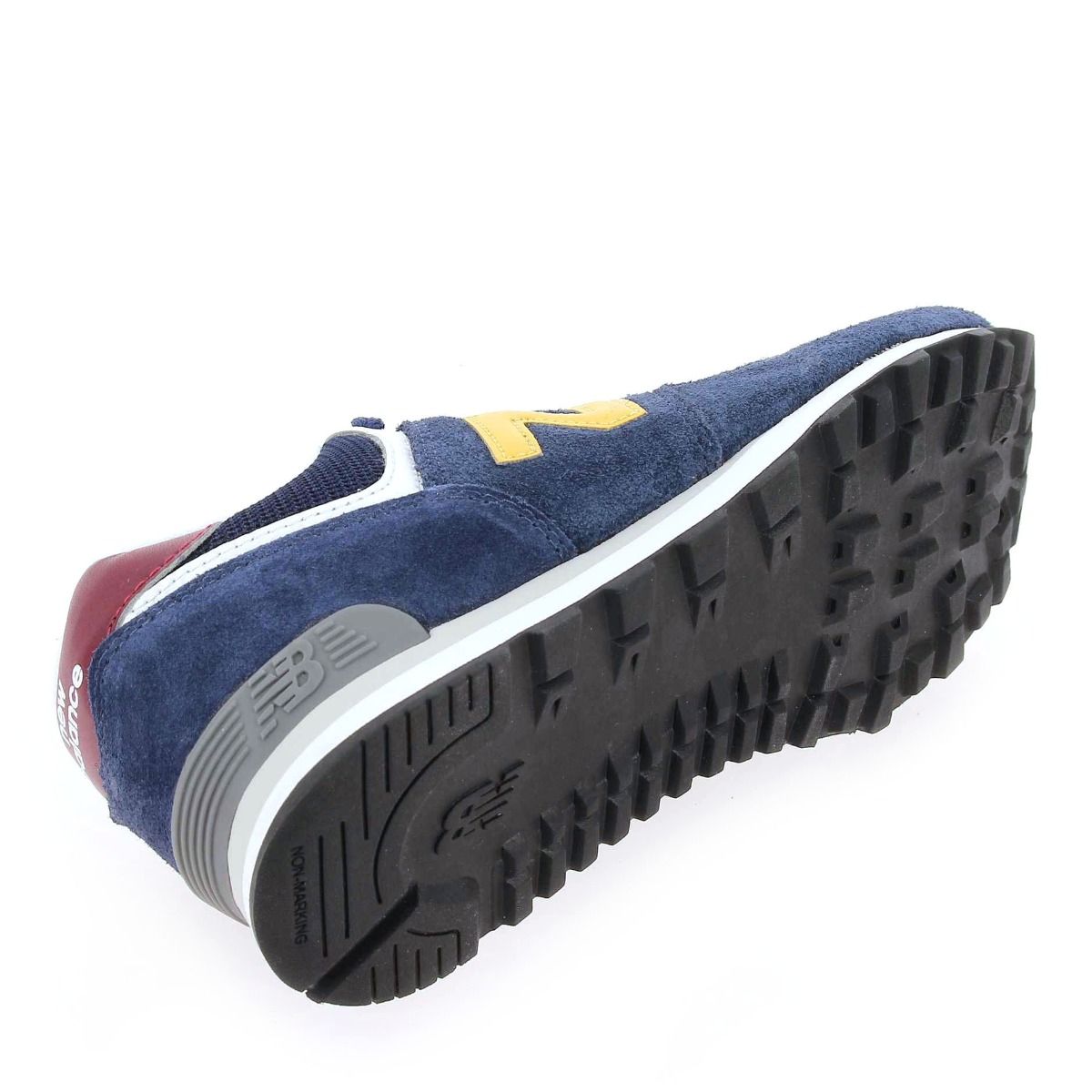 New Balance  574 HW1 LACET - Marine Jaune
