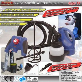 MAUK Farb-Sprüh- & Mischsystem 650 W