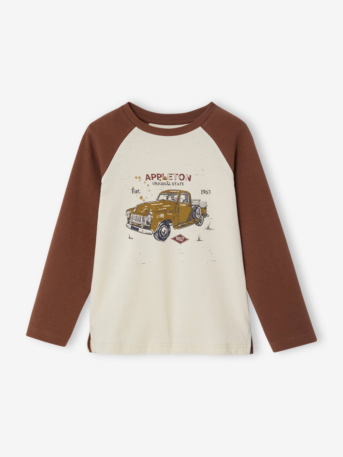 Vertbaudet Jungen Shirt - mokka