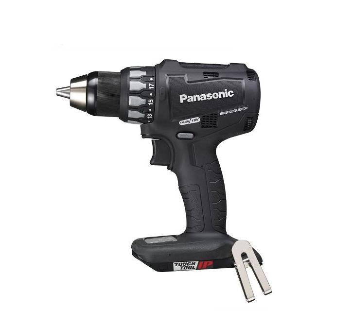 Perceuse sans fil Panasonic EY74A2X, moteur 18 V sans balais, batterie et chargeur non inclus.
