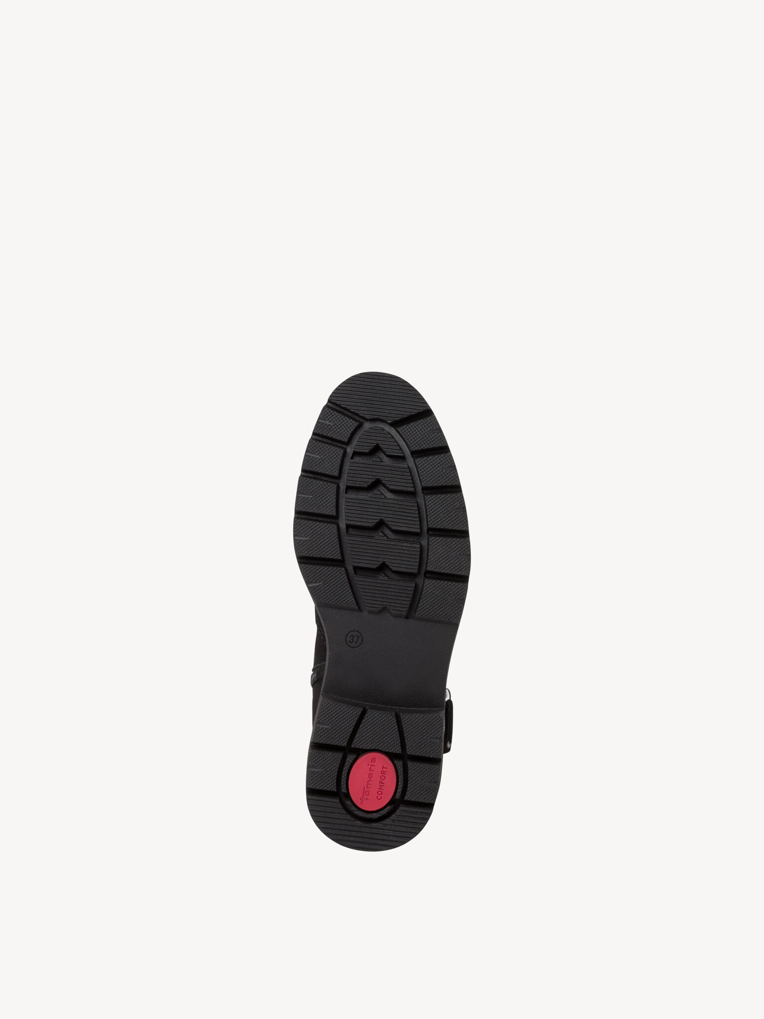 Bottine en cuir - noir