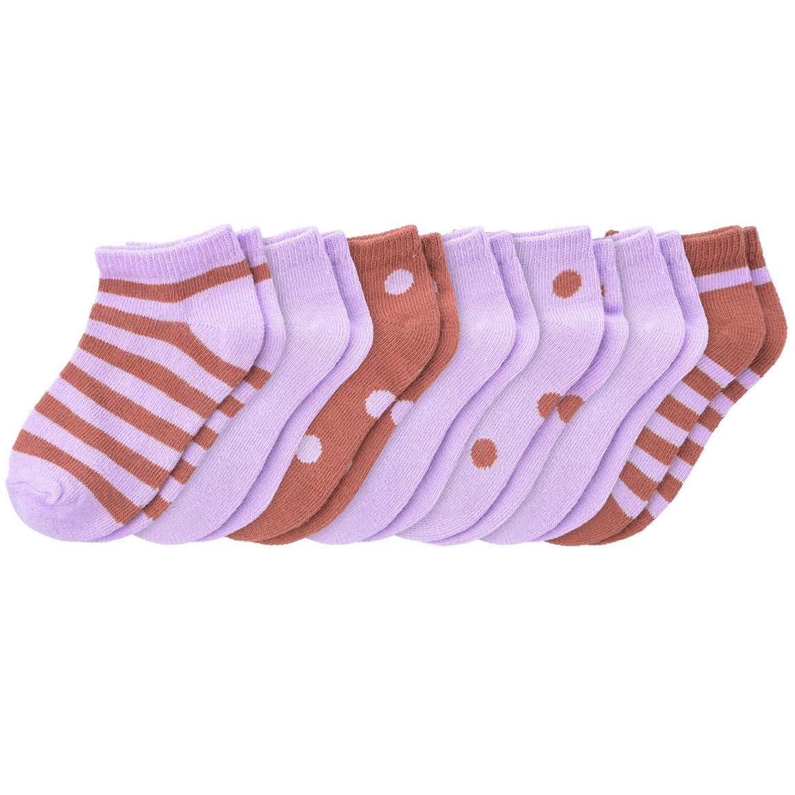 7 Paar Baby Sneaker-Socken im Set