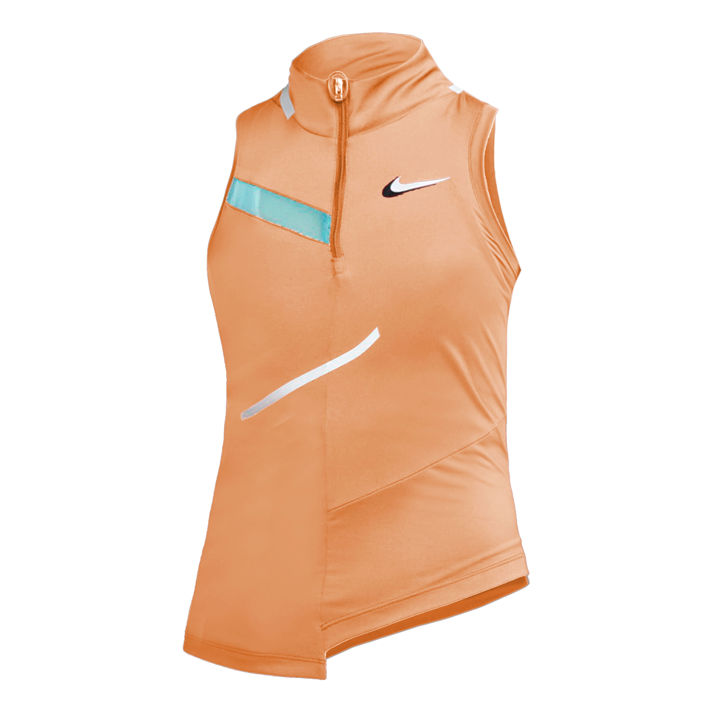 Court Dri-Fit Tank-Top Damen - Orange, Mehrfarbig