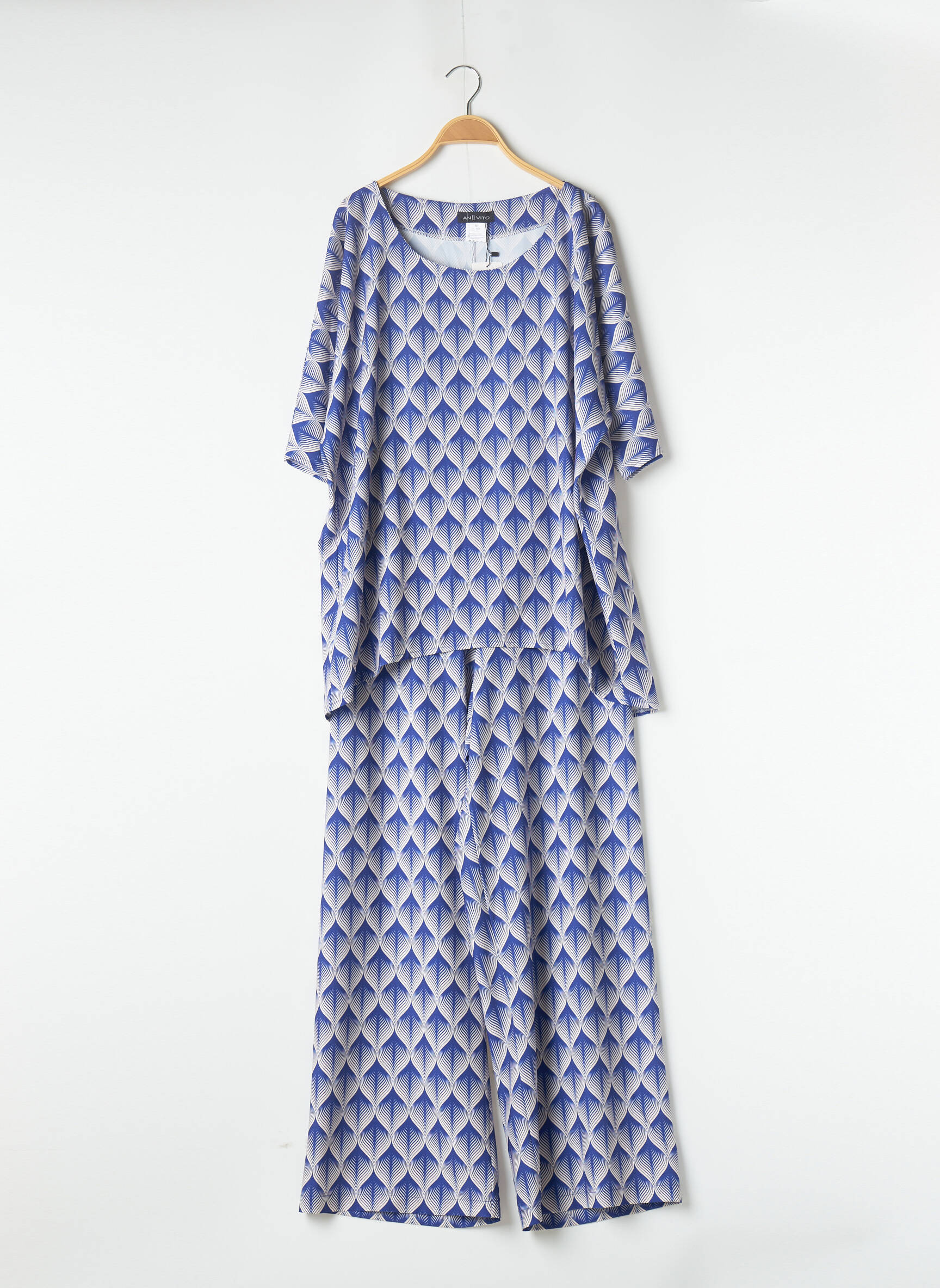 An Ii Vito Ensembles Pantalon Femme couleur bleu