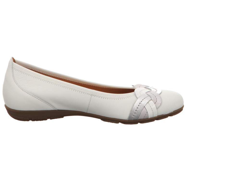 GABOR Ballerinas weiss Gabor Fashion Sportlicher Ballerina 24.1
