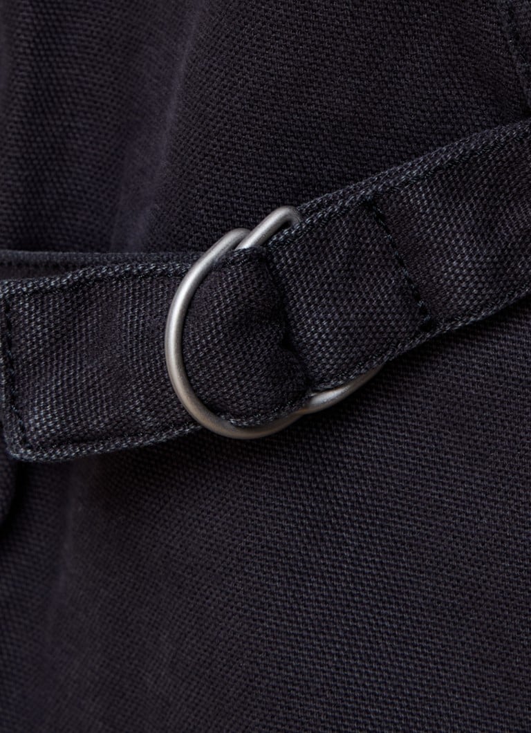Pantaloni cargo cu talie joasă și croială largă, cu buzunare laterale, de la Acne Studios