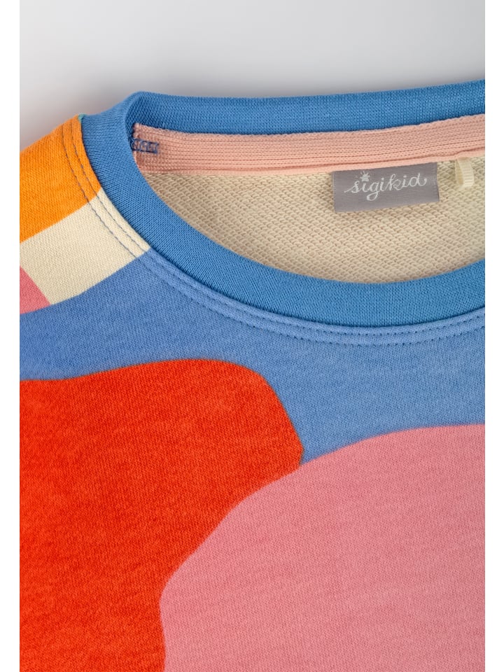 Sigikid Sweat-Longshirt Wild Flamingo in grau günstig kaufen