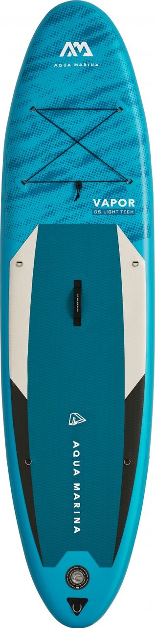 PureHaven Aqua Marina All-Around SUP Board 315x79 cm mit Reißverschlussrucksack Double Action-Pumpe LIQUID AIR Paddel Einschub-Mittelfinne Sicherheitsleine Blau