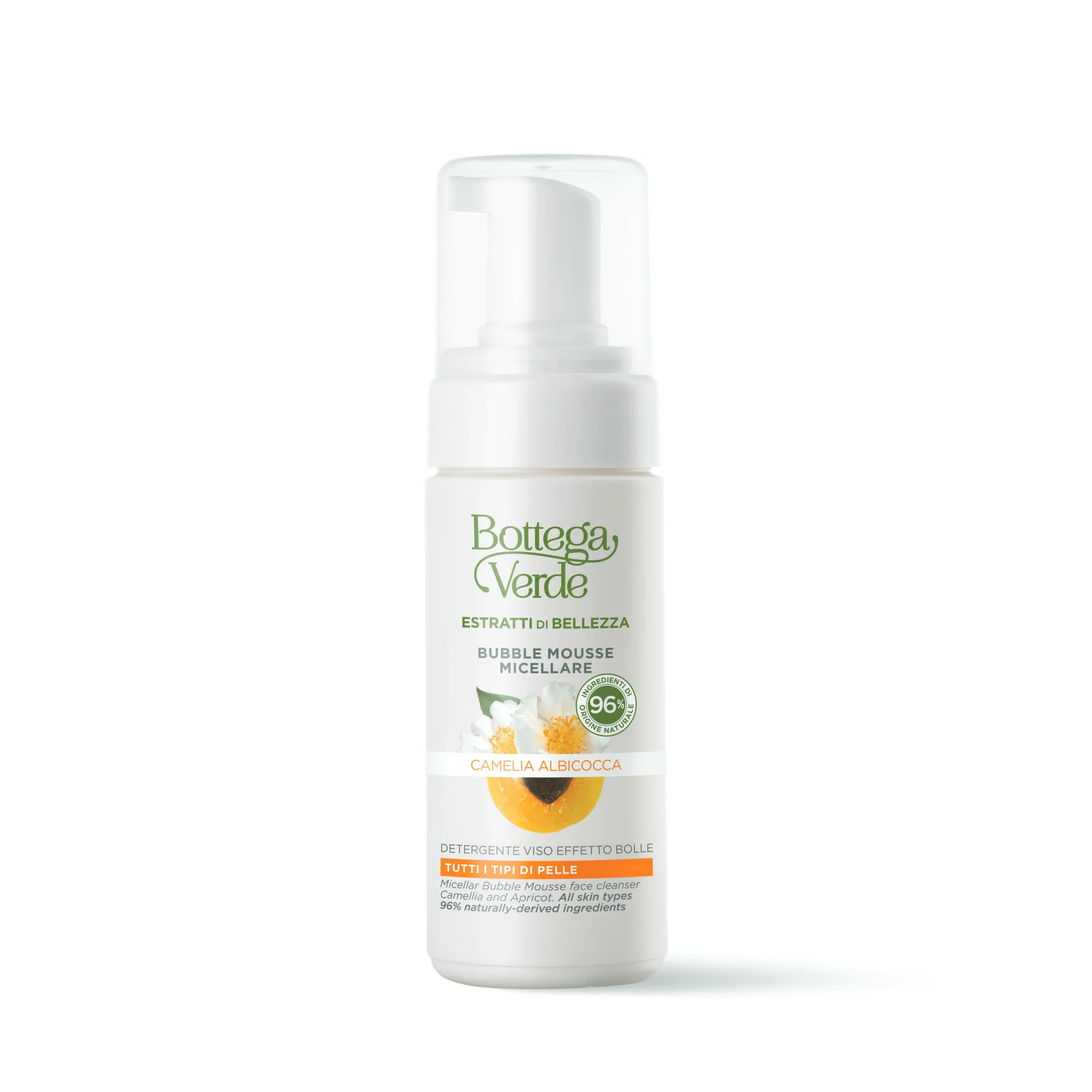 Beauty Extracts Bubble Micellar Mousse - Camellia Apricot - Ansigtsrensende mousse