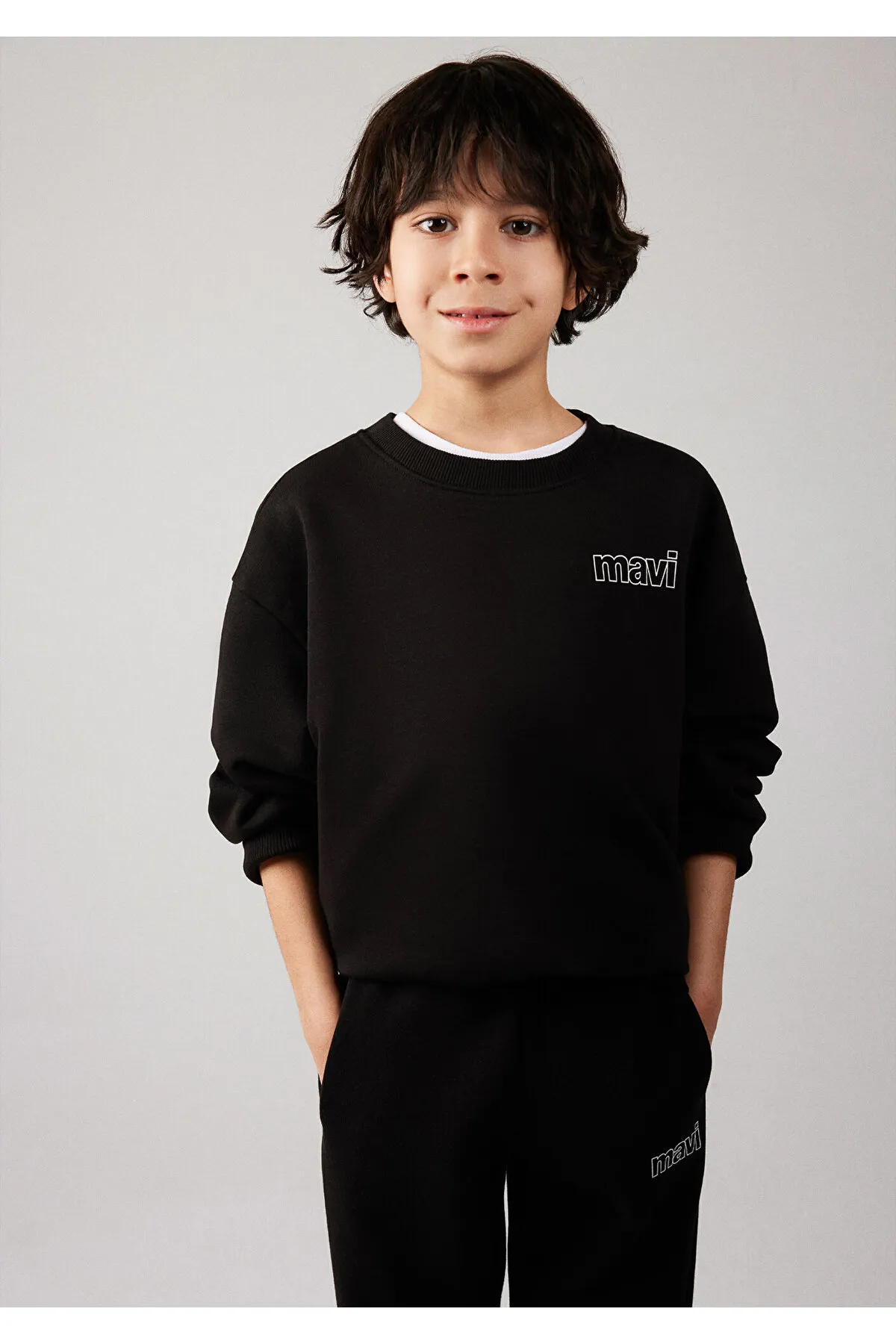 Mavi  Sweatshirt - Grau - Relaxed Fit