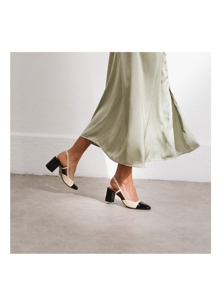 Jonak Dhapop -nahkainen slingback-saapas