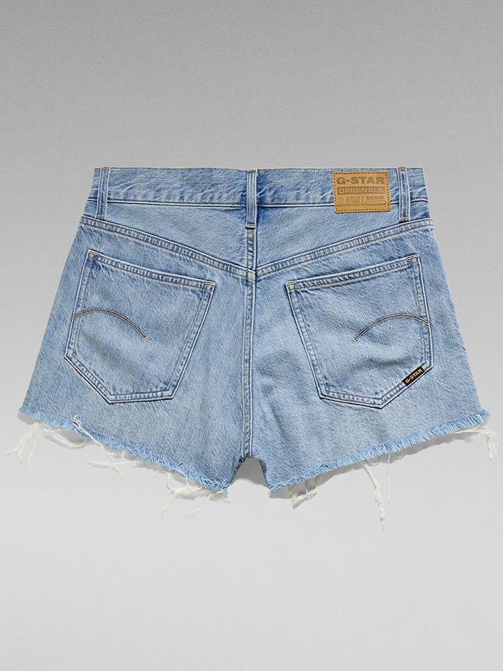 G-Star Jeans-Shorts in Hellblau günstig kaufen