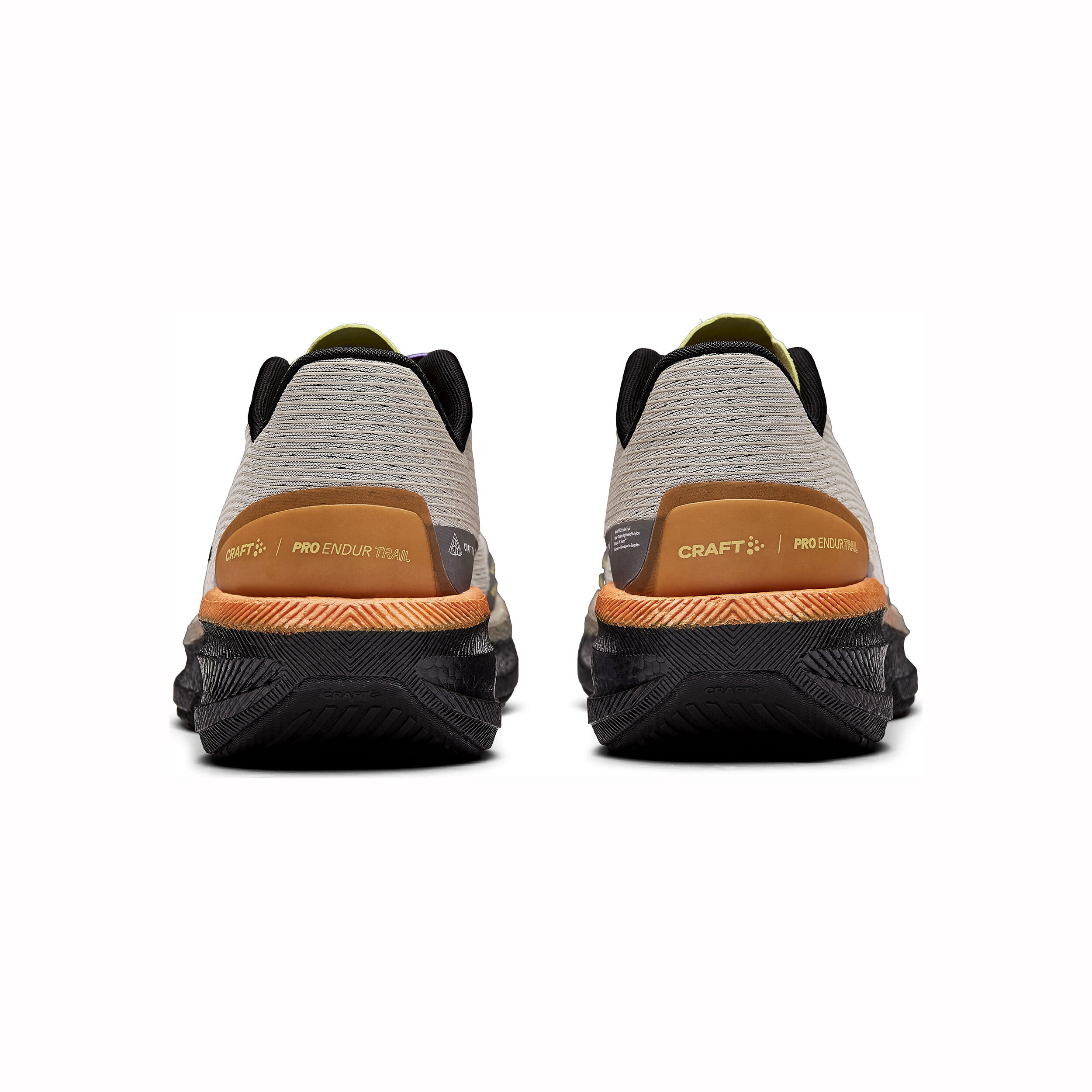 Endurance Trailschuh Herren - Beige, Orange