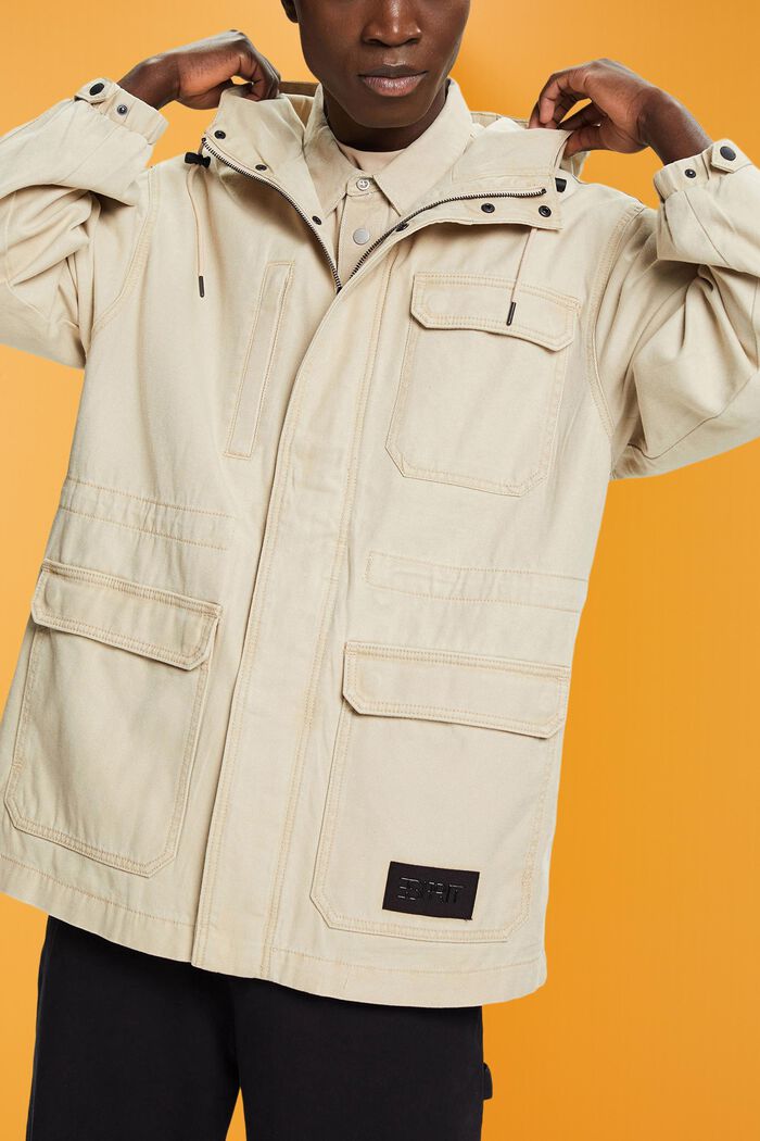 Field-Jacke aus robuster Baumwolle