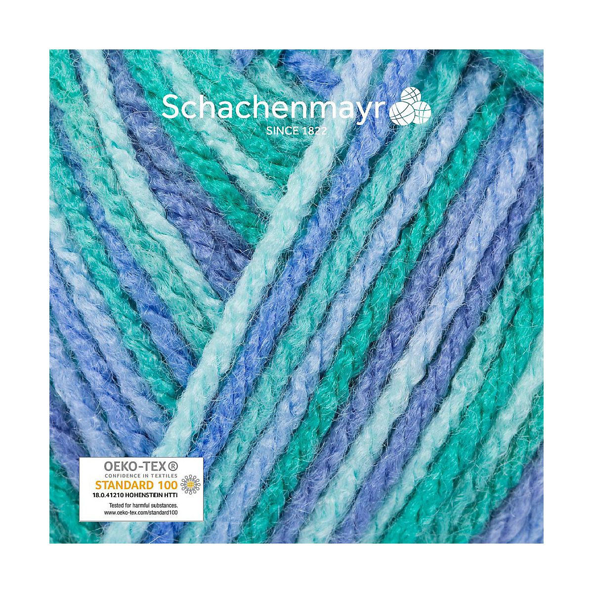 Handstrickgarne Bravo Color, 50g Lagune