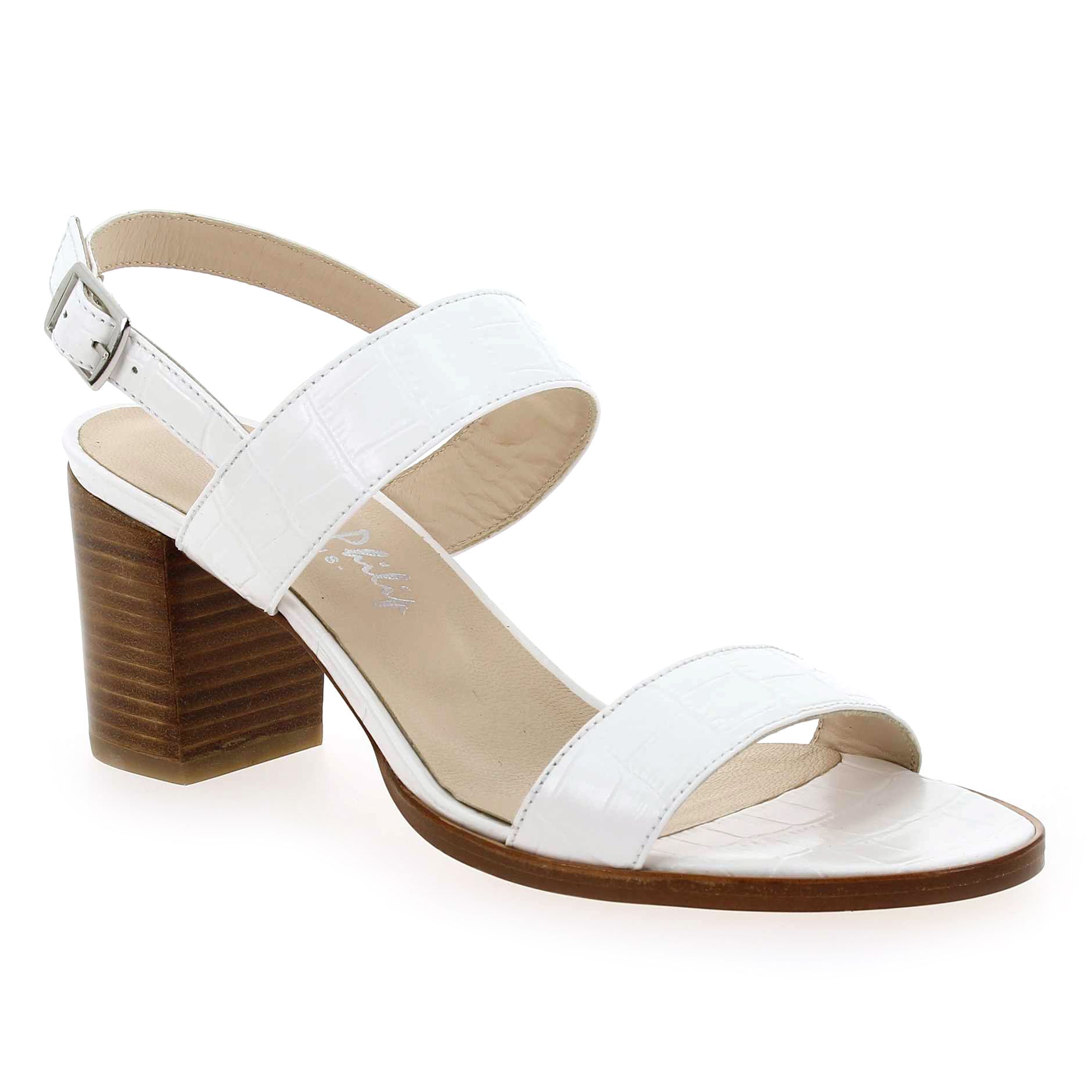 Janie Philip  GALAXIE - Blanc croco