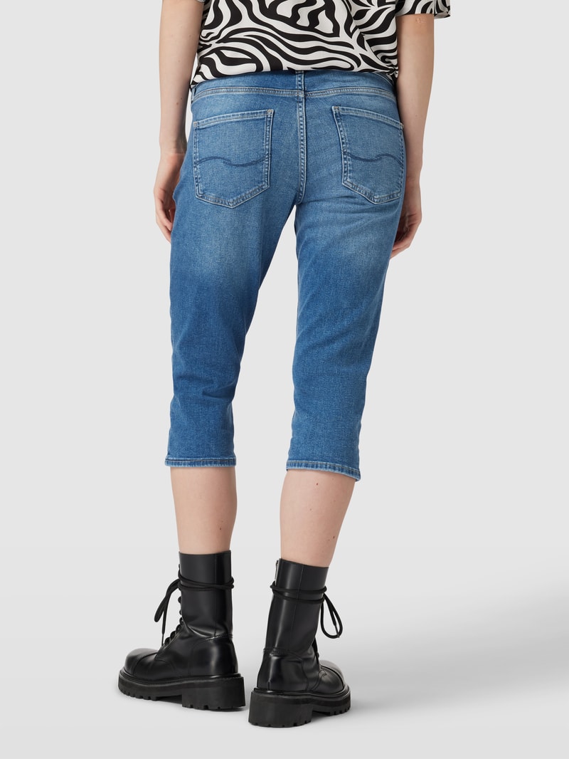 Hose mit Label-Detail in hellblau