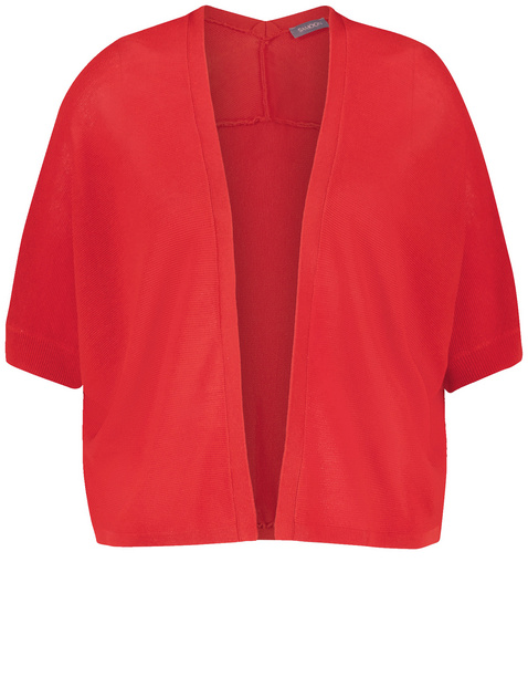 Oversized-Strickjacke mit halbem Arm