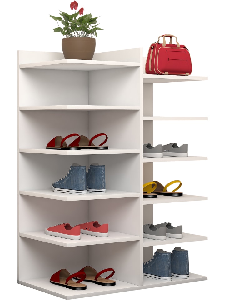 VCM  Schuhregal Schuhschrank Schuhkommode Enosa in Weiß günstig kaufen onesize