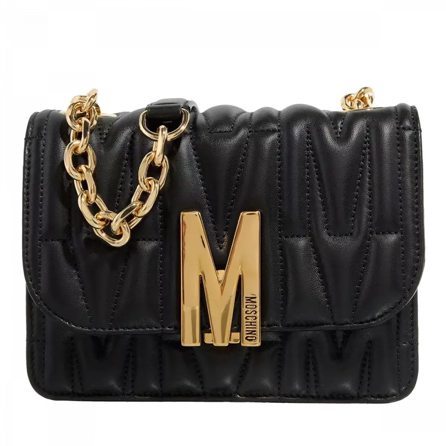 Moschino - Moschino Shoulder Bags Textil Black - schwarz