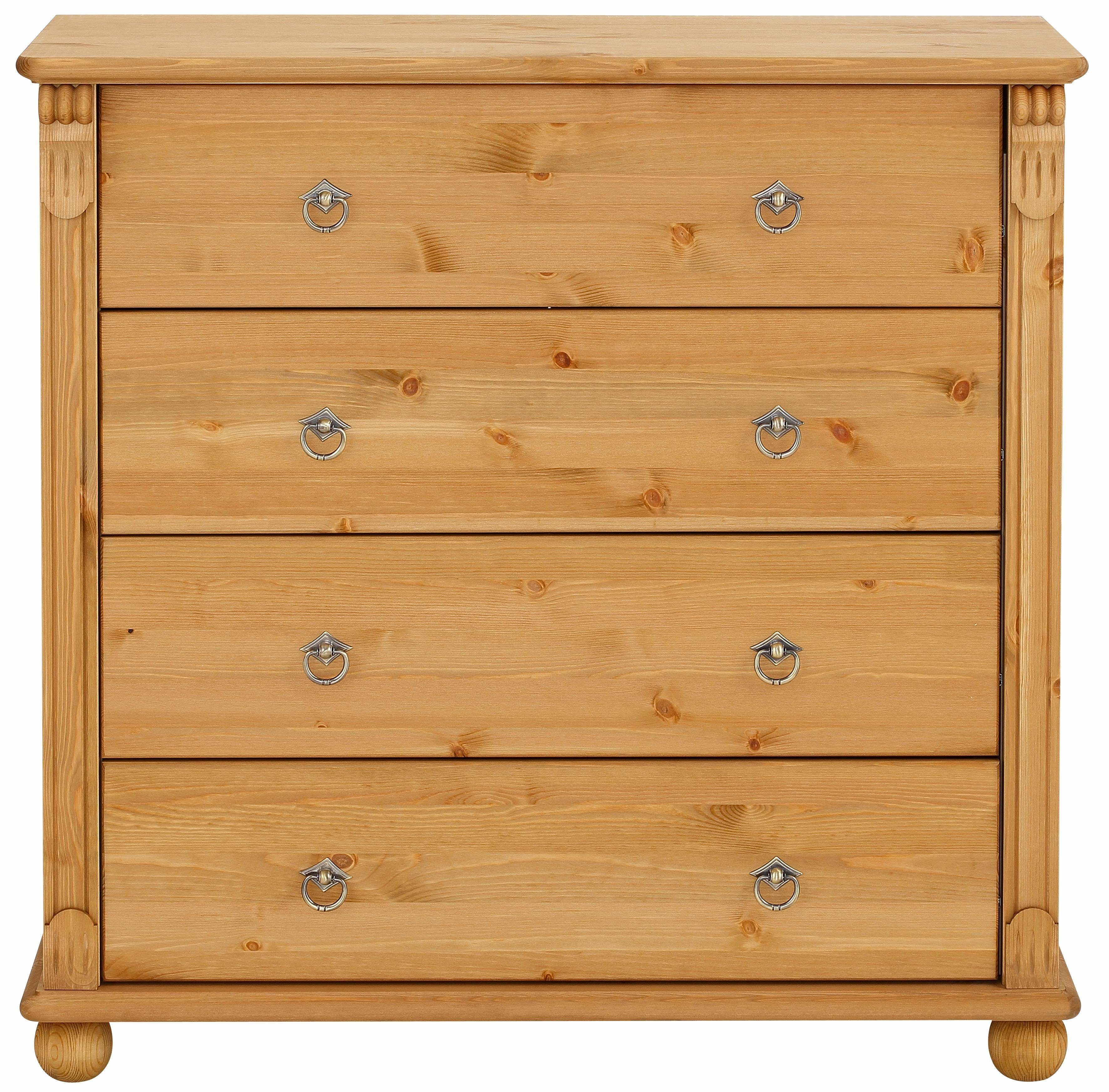 Home affaire Schubkastenkommode Tessin, Breite 90 cm, aus Kiefer massiv