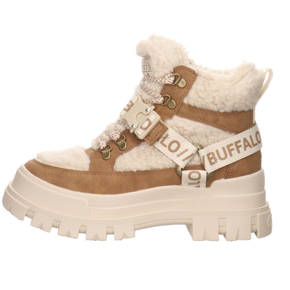 Buffalo Aspha Com Mid Warm Combat Boots