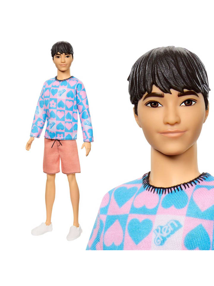 Barbie Ken Puppe im Preppy-Style | Barbie | Mattel HRH24 | Fashionistas 219 günstig kaufen onesize