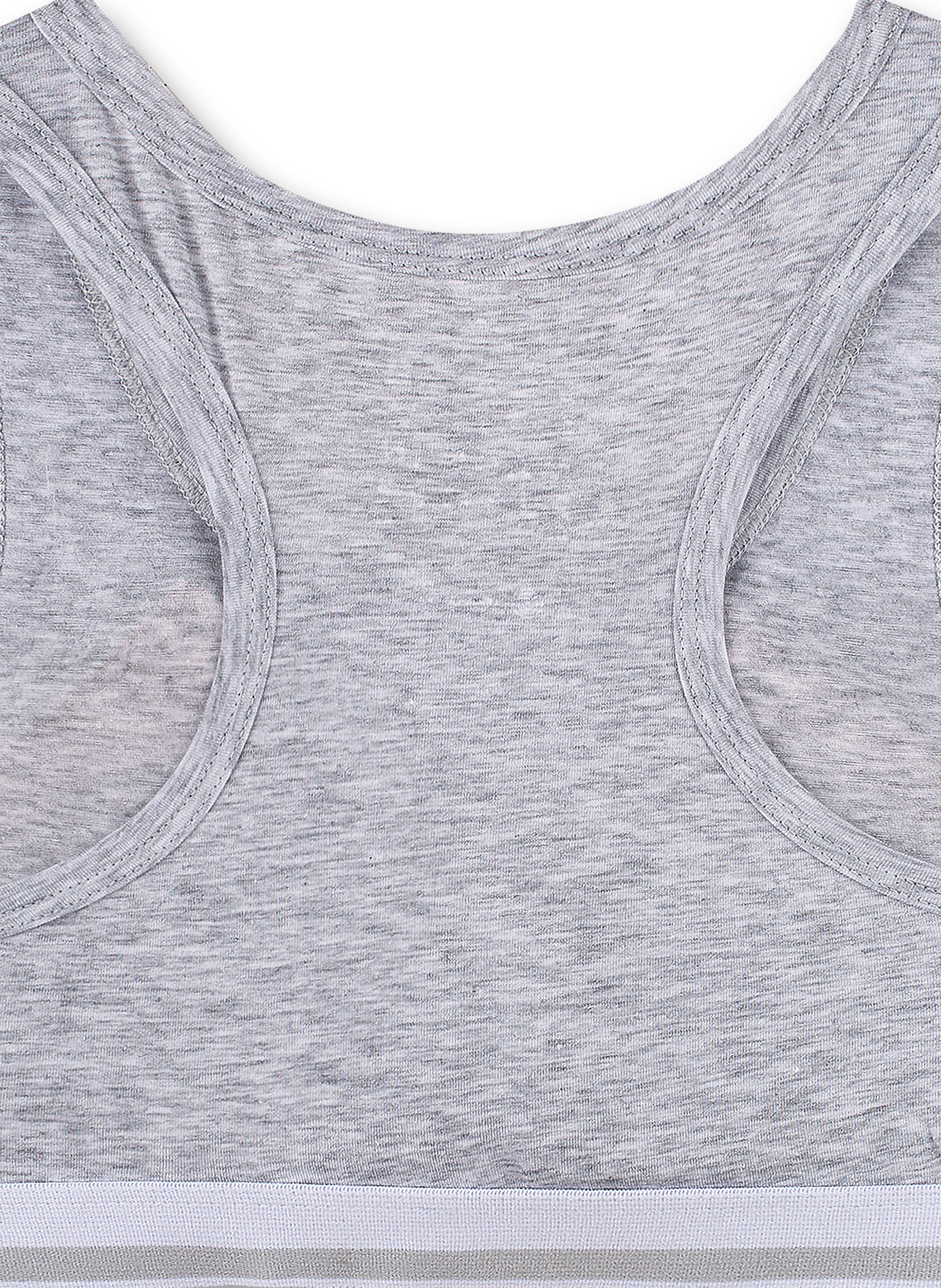 Mädchen-Bustier Graumelange